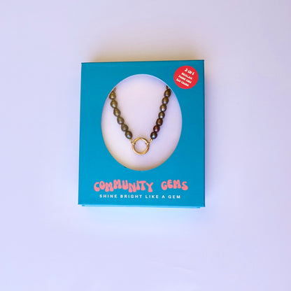 Black Baroque Pearls + 14k Gold Filled Connector | 3-in-1 Necklace + Bag Charm + Phone Cord