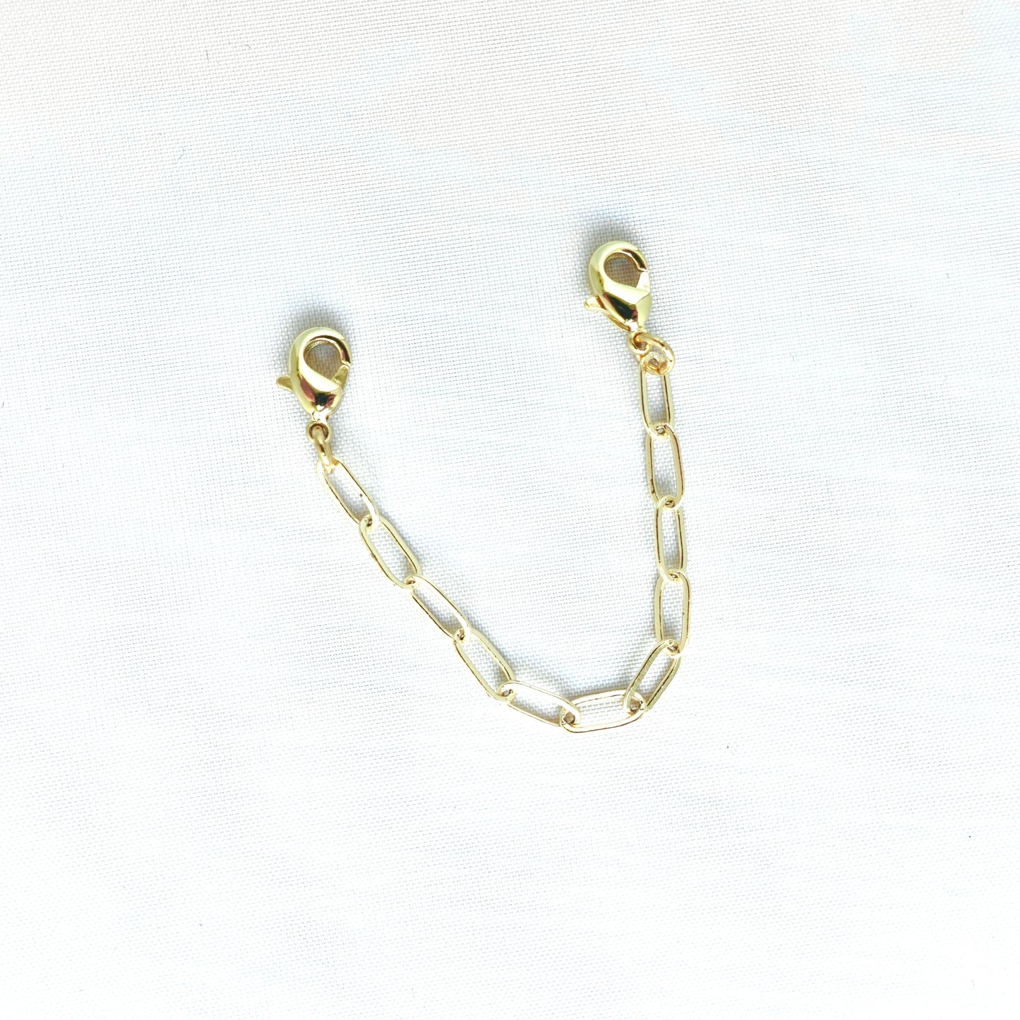 14k Gold Plated Paperclip Necklace Extension Chain | Unlimited Collection
