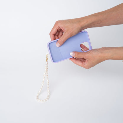 White Baroque Pearls + 14k Gold Filled Connector | 3-in-1 Necklace + Bag Charm + Phone Cord